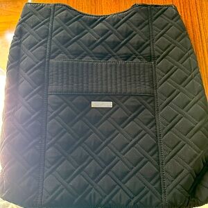 Vera Bradley Black Quilted Tote
